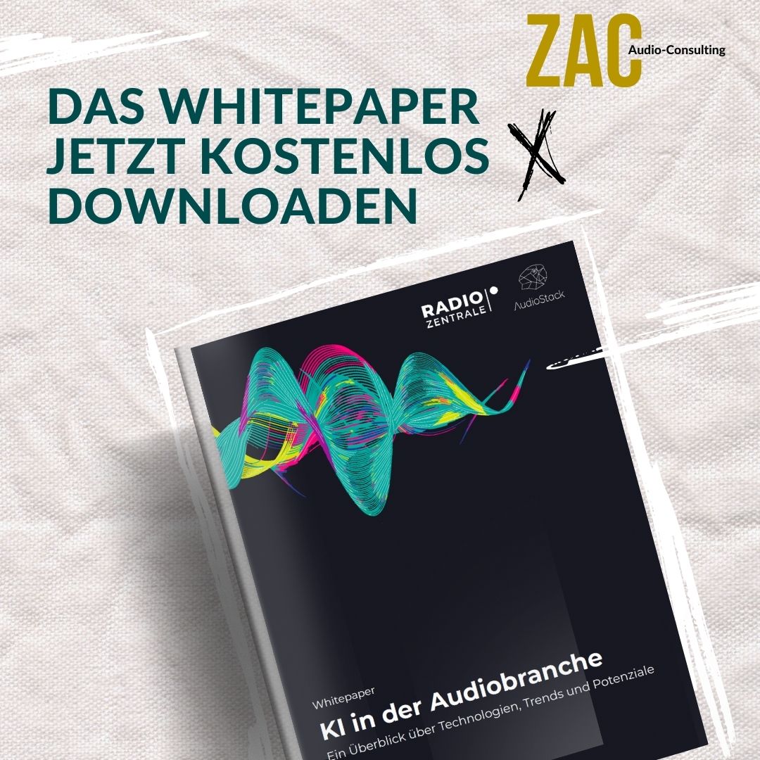 Whitepaper KI in der Audiobranche